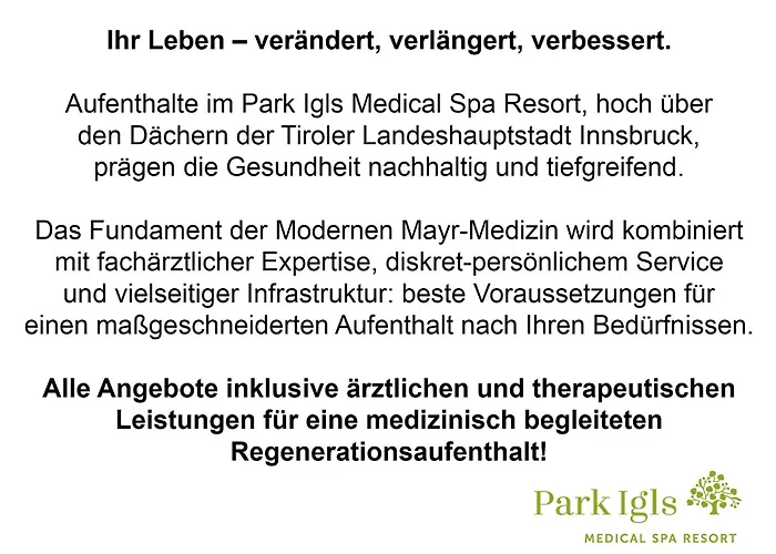 Park Igls - Medical Spa אתר נופש אינסברוק